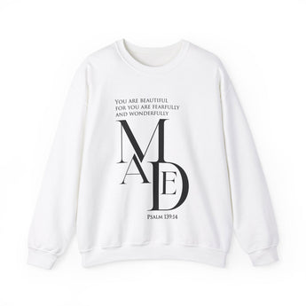 Fearfully and Wonderfully Made Christian Sweatshirt | Psalm 139:14