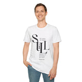 Faith Culture - Psalm 23:2 - Christian Unisex Softstyle T-Shirt White