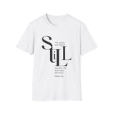 Faith Culture - Psalm 23:2 - Christian Unisex Softstyle T-Shirt