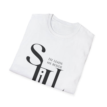 Faith Culture - Psalm 23:2 - Christian Unisex Softstyle T-Shirt