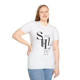 Faith Culture - Psalm 23:2 - Christian Unisex Softstyle T-Shirt