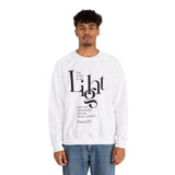 Faith Culture - Psalm 27:1 - Christian Unisex Heavy Blend™ Crewneck Sweatshirt