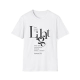 Faith Culture - Psalm 27:1 - Christian Unisex Softstyle T-Shirt