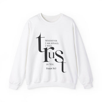 Faith Culture - Psalm 56:3 - Christian Unisex Heavy Blend™ Crewneck Sweatshirt