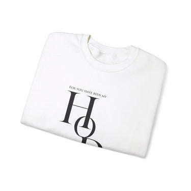 Faith Culture - Psalm 71:5 - Christian Unisex Heavy Blend™ Crewneck Sweatshirt