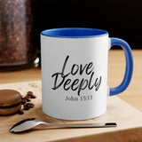Faith Culture - Sacrificial Love - John 15:13 Christian Accent Coffee Mug