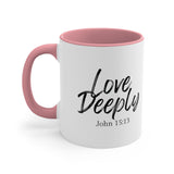 Faith Culture - Sacrificial Love - John 15:13 Christian Accent Coffee Mug