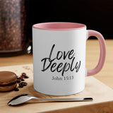 Faith Culture - Sacrificial Love - John 15:13 Christian Accent Coffee Mug
