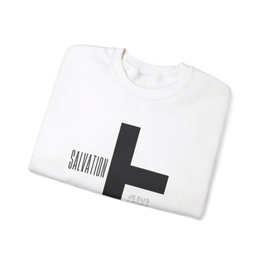 Faith Culture - Salvation - Christian Unisex Heavy Blend™ Crewneck Sweatshirt