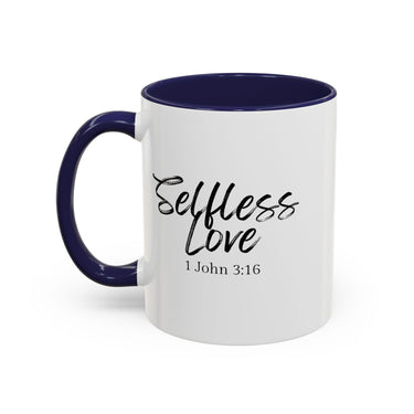 Faith Culture - Selfless Love - 1 John 3:16 Christian Coffee Mug
