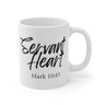 Faith Culture - Servant Heart - Mark 10:45 Christian Coffee Mug 11oz