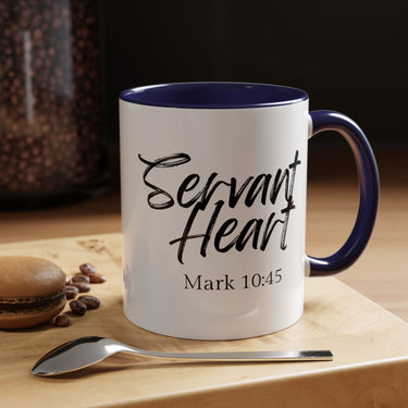 Faith Culture - Servant Heart - Mark 10:45 Christian Coffee Mug