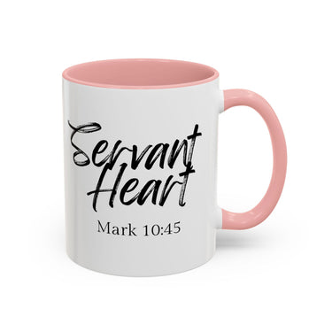 Faith Culture - Servant Heart - Mark 10:45 Christian Coffee Mug