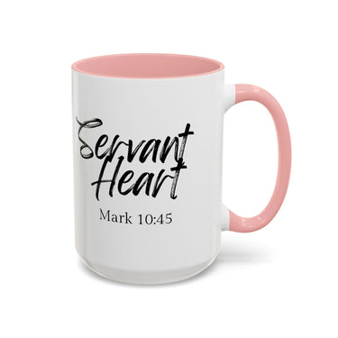 Faith Culture - Servant Heart - Mark 10:45 Christian Coffee Mug