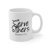 Faith Culture - Serve Others - Matthew 23:11 Christian Coffee Mug 11oz