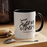 Faith Culture - Serve Others - Matthew 23:11 Christian Coffee Mug 11oz Black
