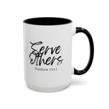 Faith Culture - Serve Others - Matthew 23:11 Christian Coffee Mug