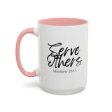 Faith Culture - Serve Others - Matthew 23:11 Christian Coffee Mug