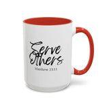 Faith Culture - Serve Others - Matthew 23:11 Christian Coffee Mug