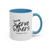Faith Culture - Serve Others - Matthew 23:11 Christian Coffee Mug