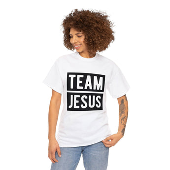 Faith Culture - Team Jesus - Christian Unisex Heavy Cotton Tee