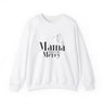 Faith Culture - This Mama Forgives with Mercy - Christian Unisex Heavy Blend™ Crewneck Sweatshirt White