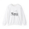 Faith Culture - This Mama Trusts in God’s Plan - Christian Unisex Heavy Blend™ Crewneck Sweatshirt White
