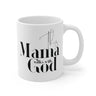 Faith Culture - This Mama Walks with God - Christian Ceramic Mug (11oz) 11oz White