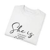 Faith Culture - Wise, Patient, Mild, Blissful, Spiritual Mama Unisex Garment-Dyed T-shirt