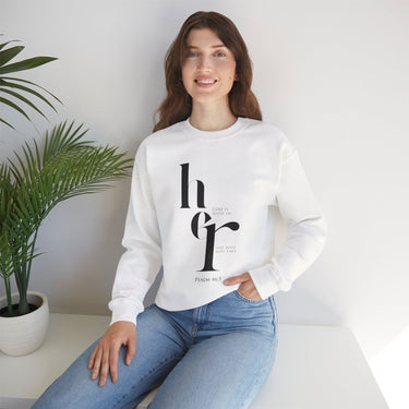 God Is Within Her Sweatshirt | Psalm 46:5 Christian Apparel - Faith Culture