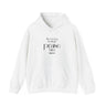Praise Him Christian Hoodie | Psalm 34:1 - Faith Culture