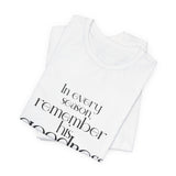 Remember His Goodness Christian T-Shirt | Psalm 103:2 - Faith Culture