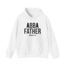 Abba Father Christian Hoodie – Romans 8:15 in white | Faith Culture