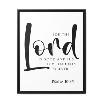 Eternal Gratitude Christian wall art inspired by Psalm 100:5