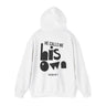 He Calls Me His Own Christian Hoodie – Isaiah 43:1 in white | Faith Culture