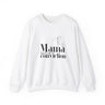 This Mama Believes with Conviction Christian Sweatshirt in white | Faith Culture