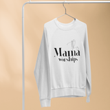 This Mama Worships Christian Sweatshirt in white | Faith Culture